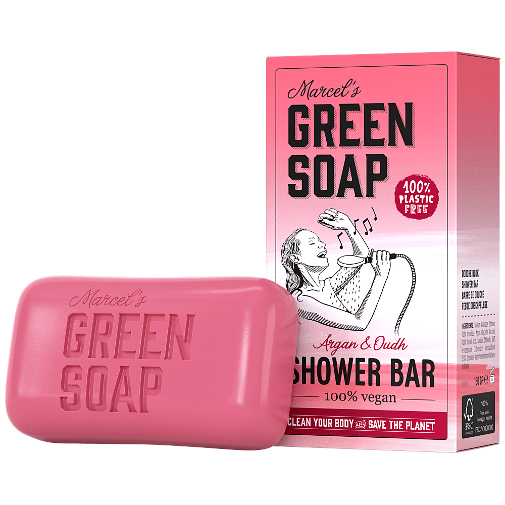 M.Green soap Shower bar argan & oudh 150g